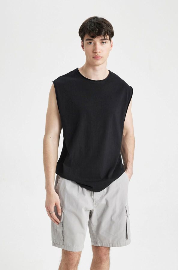 DEFACTO DEFACTO Boxy Fit Crew Neck Undershirt