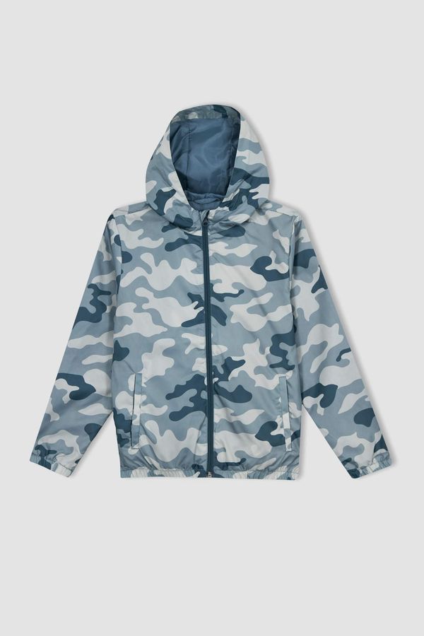 DEFACTO DEFACTO Boy Hooded Raincoat