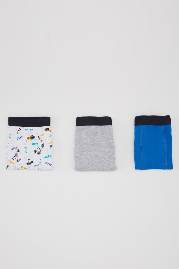 DEFACTO DEFACTO Boy Patterned 3-Pack Boxer