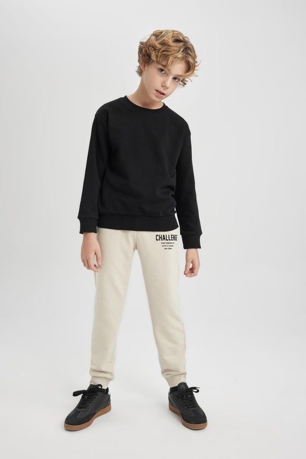 DEFACTO DEFACTO Boy Printed Basic Sweatpants