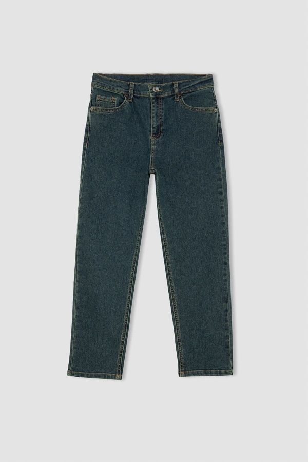 DEFACTO DEFACTO Boy Straight Fit Straight Leg Pocket Jean Trousers