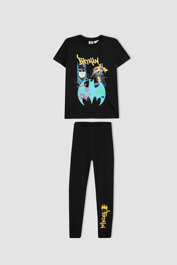 DEFACTO DEFACTO Boy&#39;s Batman Short Sleeve Pajama Set