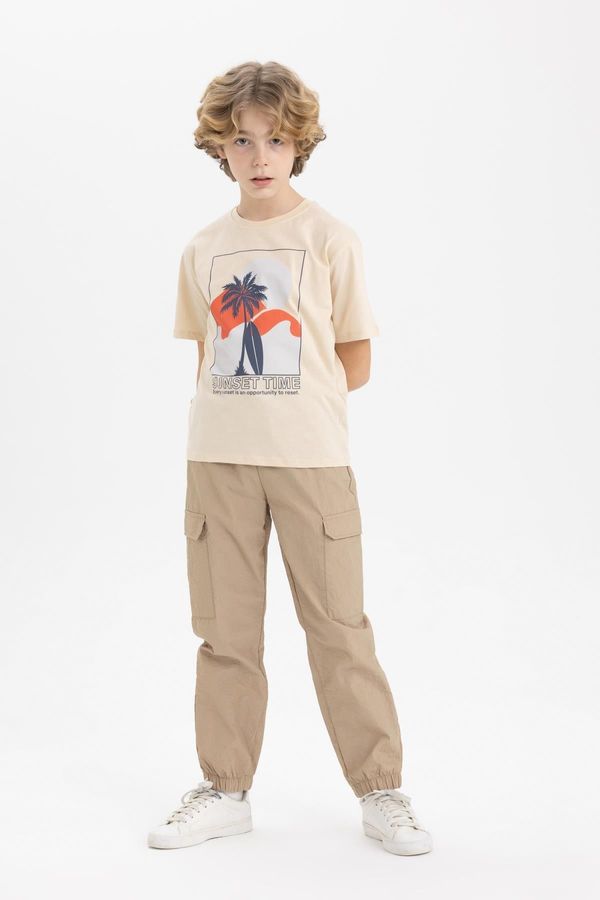 DEFACTO DEFACTO Boys Cargo Pocket Jogger Pants