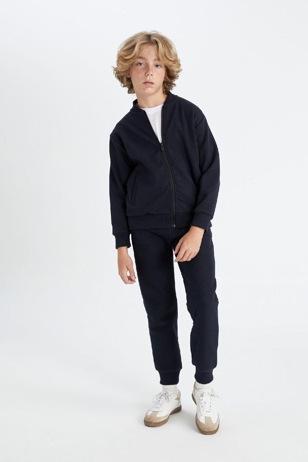 DEFACTO DEFACTO Boys College Collar Bomber Cardigan