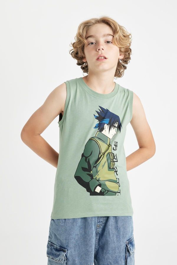 DEFACTO DEFACTO Boy's Crew Neck Printed Undershirt