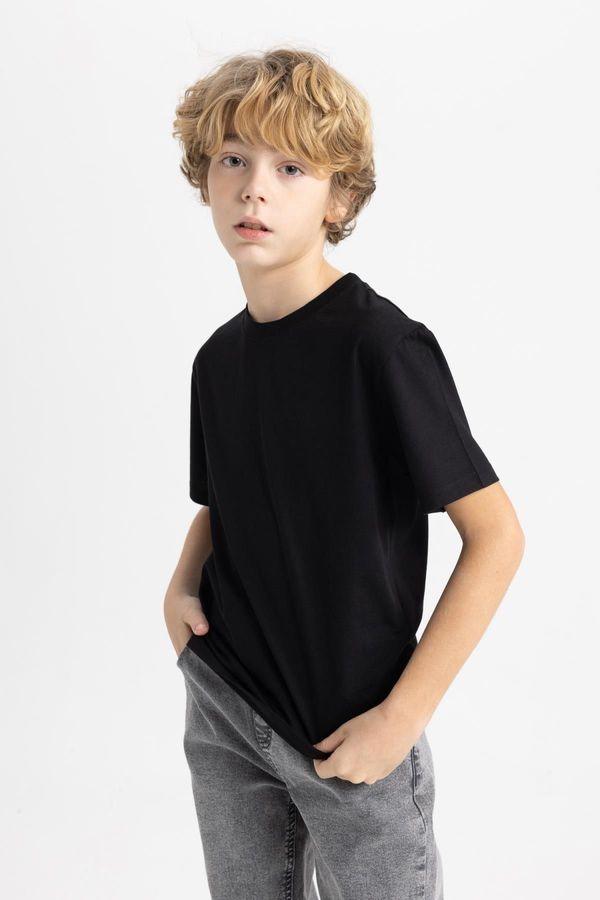 DEFACTO DEFACTO Boy's Crew Neck Short Sleeve T-Shirt