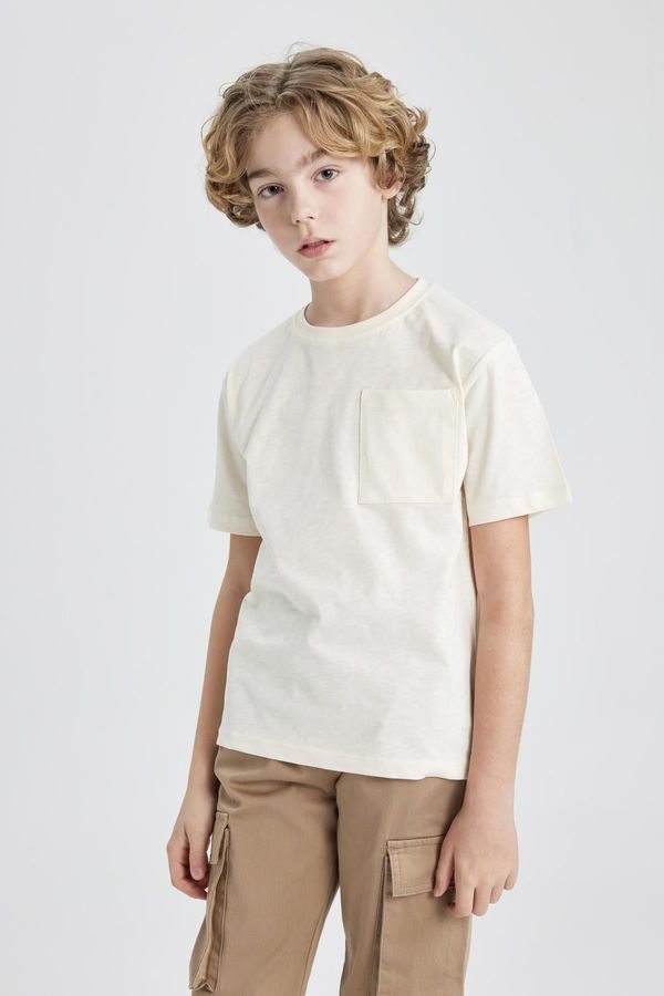 DEFACTO DEFACTO Boy's Crew Neck Short Sleeve T-Shirt