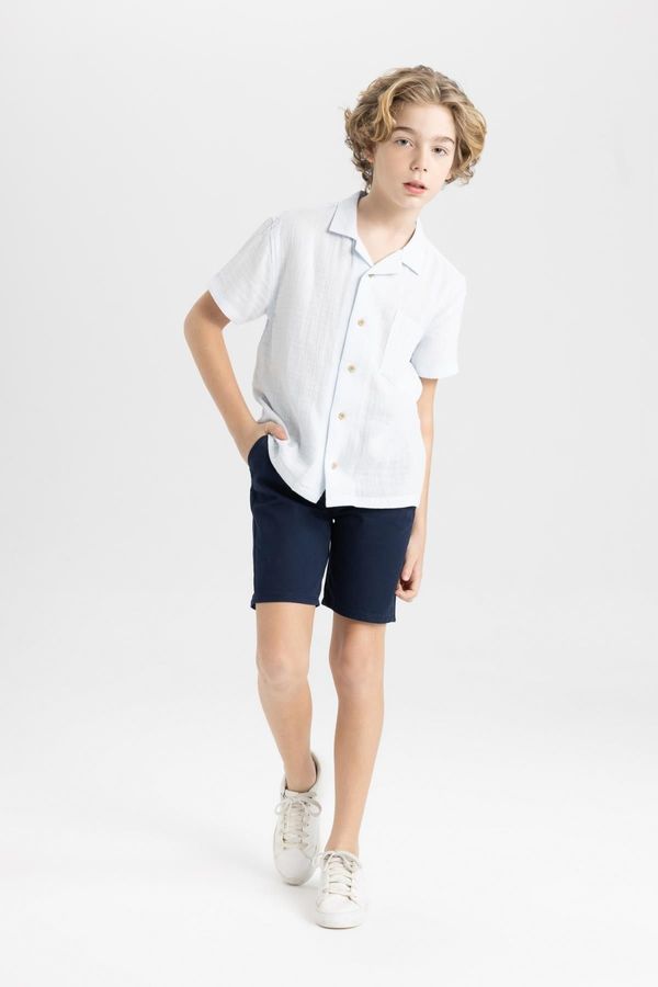 DEFACTO DEFACTO Boy's Gabardine Basic Shorts