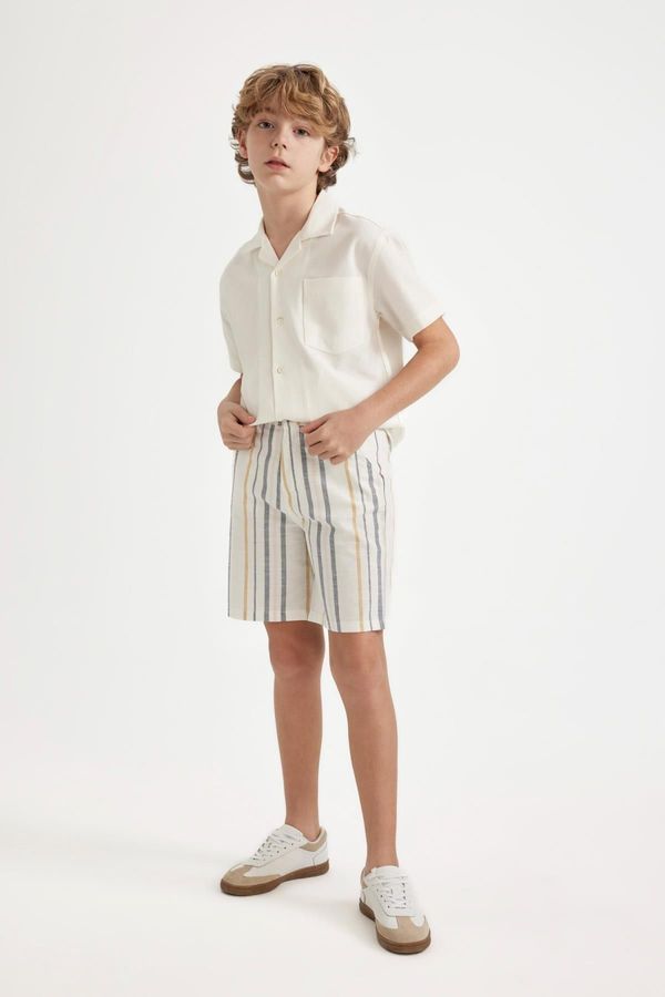 DEFACTO DEFACTO Boy's Linen Look Shorts