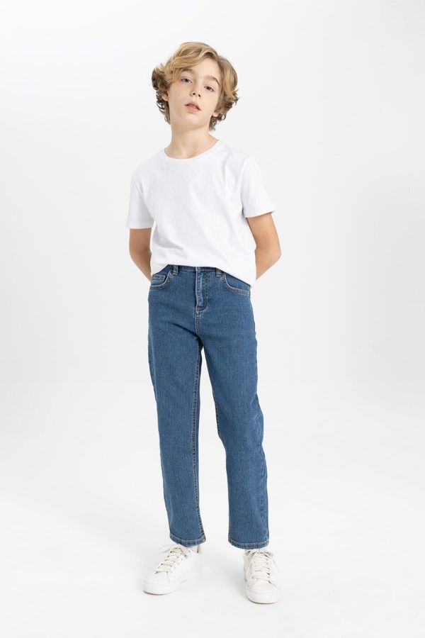 DEFACTO DEFACTO Boys' Loose Fit Standard Cuff Jeans