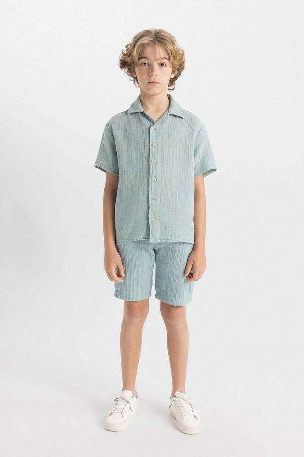 DEFACTO DEFACTO Boy's Muslin Shorts