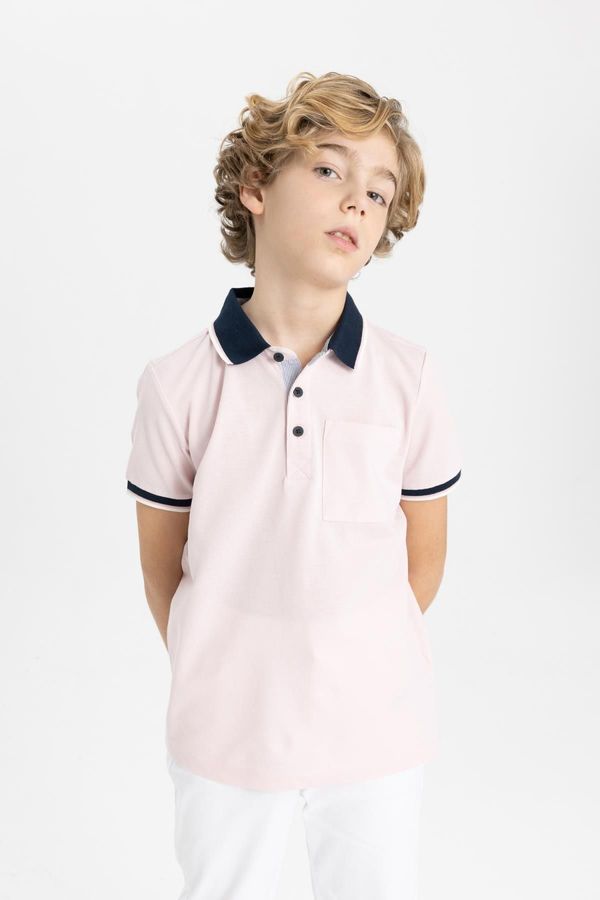 DEFACTO DEFACTO Boys Pique Short Sleeve Polo T-Shirt