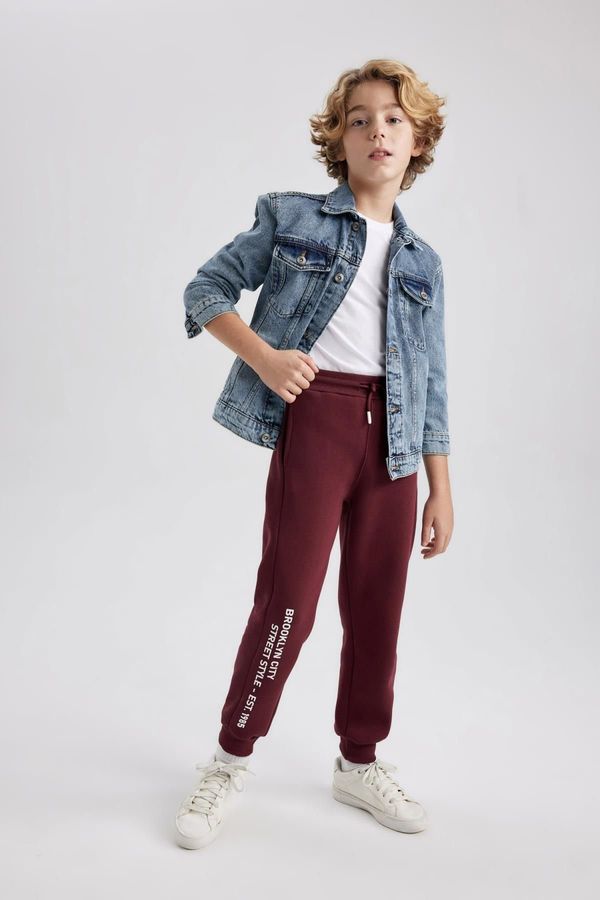 DEFACTO DEFACTO Boy's Printed Thick Sweatpants