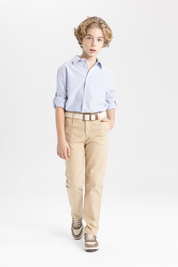 DEFACTO DEFACTO Boy's Standard Cuff Gabardine Trousers