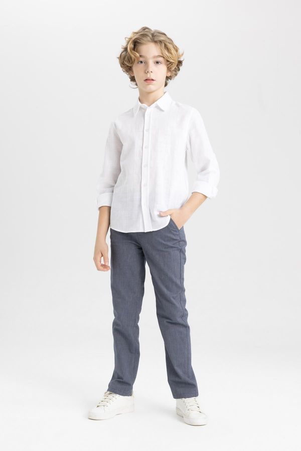 DEFACTO DEFACTO Boys' Standard Cuff Twill Trousers