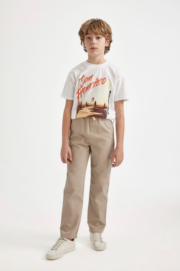 DEFACTO DEFACTO Boy's Standard Leg Gabardine Trousers