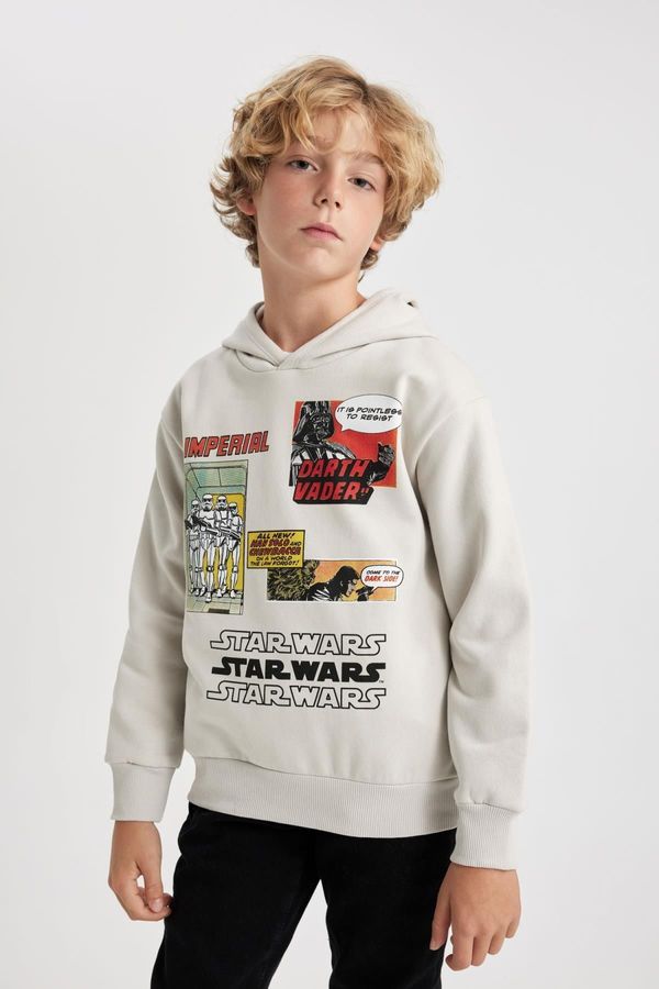 DEFACTO DEFACTO Boy's Star Wars Hooded Sweatshirt