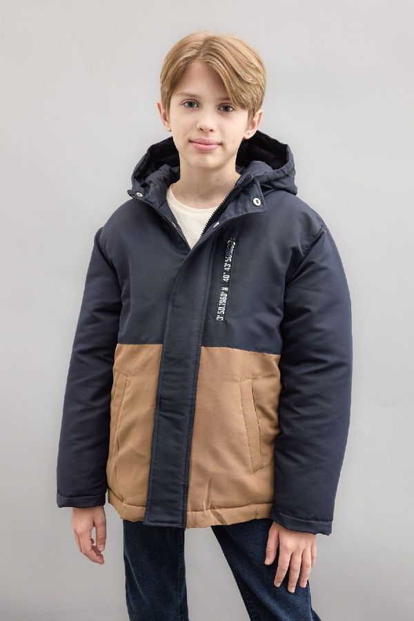 DEFACTO DEFACTO Boy's Water Repellent Hooded Coat