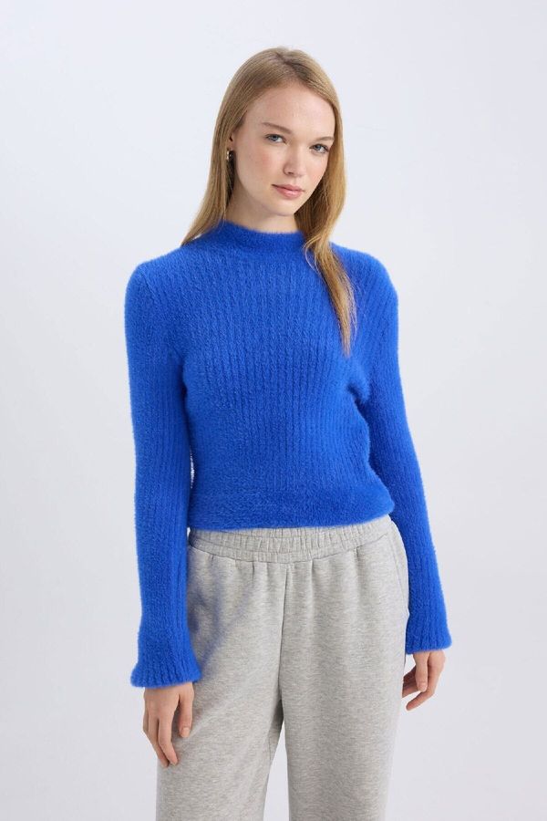 DEFACTO DEFACTO Cool Regular Fit Half Turtleneck Knitwear Sweater