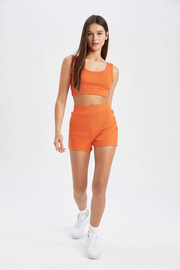 DEFACTO DEFACTO Cool Ribbed Camisole Shorts