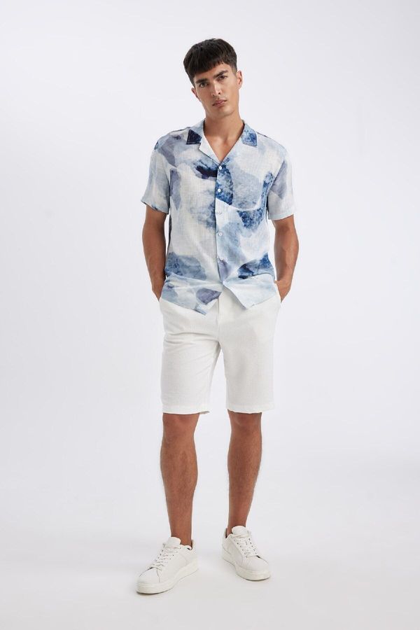 DEFACTO DEFACTO Crinkle Bermuda Shorts