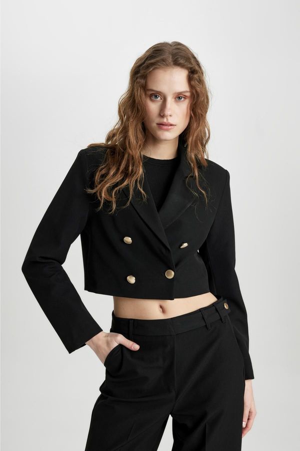 DEFACTO DEFACTO Crop Blazer Jacket