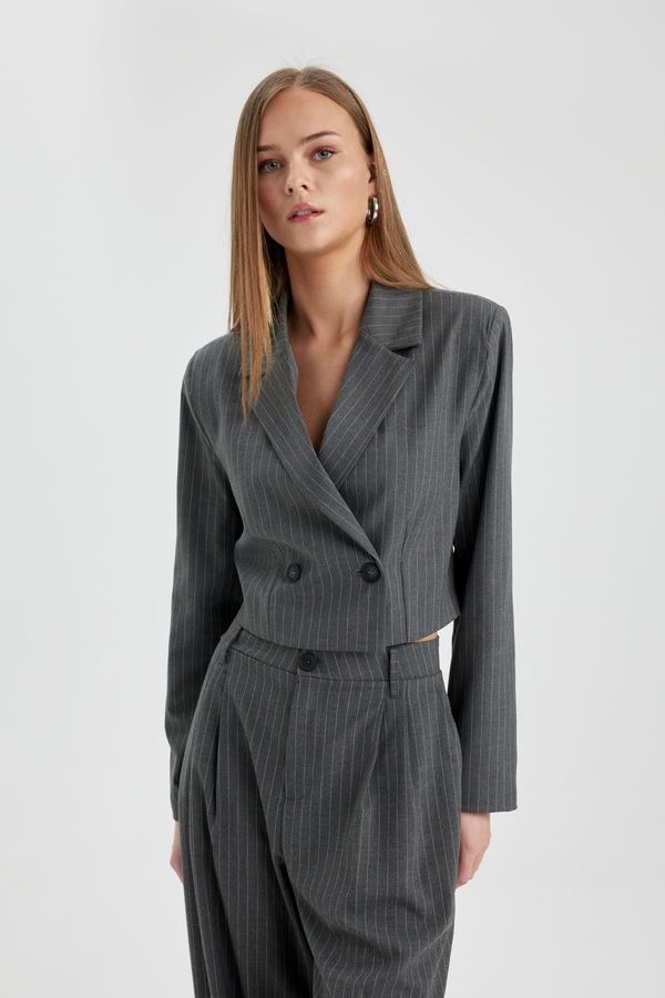 DEFACTO DEFACTO Crop Blazer Jacket