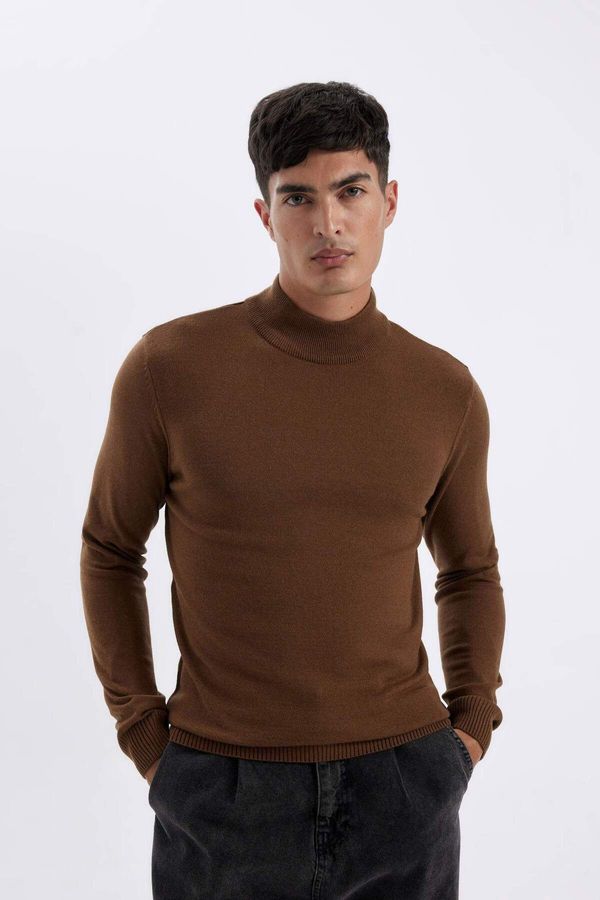 DEFACTO DEFACTO DFC - Slim Fit Turtleneck Sweater