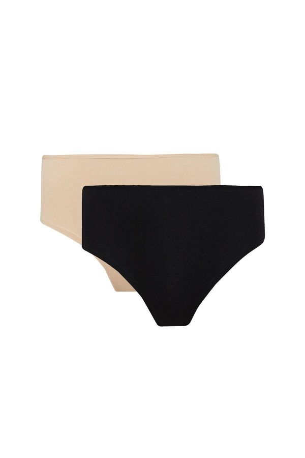 DEFACTO DEFACTO Fall In Love 2 Pack Basic Slip Panties