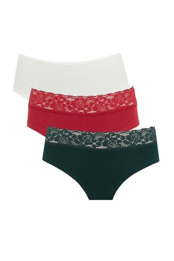 DEFACTO DEFACTO Fall In Love 3-Pack Slip Panties