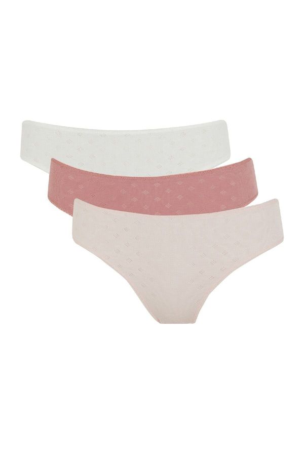 DEFACTO DEFACTO Fall In Love 3-Piece Slip Panties