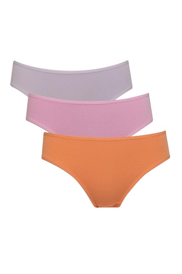 DEFACTO DEFACTO Fall In Love Basic 3-Piece Slip Panties