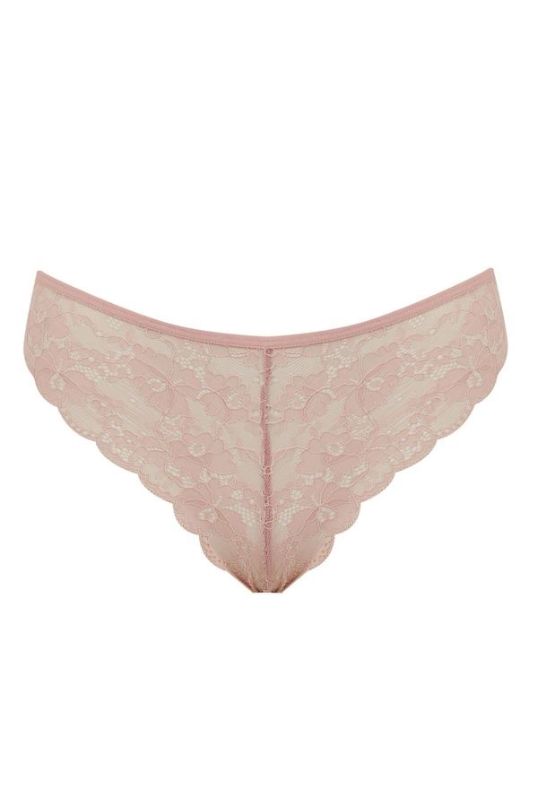 DEFACTO DEFACTO Fall In Love Lace Brazilian Slip Briefs