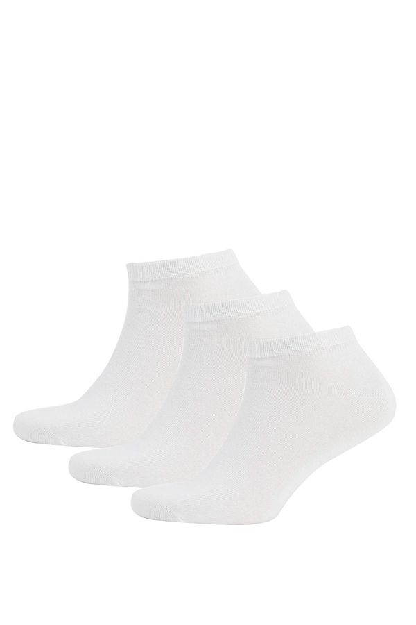 DEFACTO Defacto Fit Men's Cotton 3 Pack Short Socks