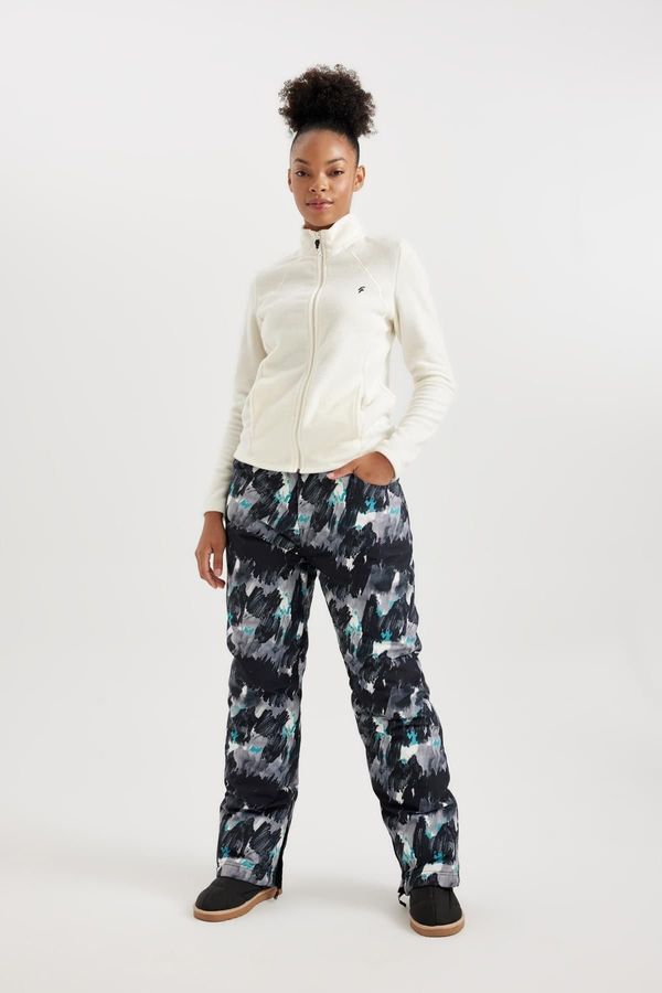 DEFACTO DEFACTO Fit Patterned Waterproof Snow Basic Trousers