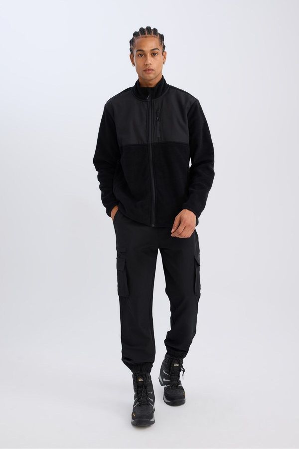 DEFACTO DEFACTO Fit Sports Jogger Sweatpants Slim Fit Slim Cut Woven Cargo Pocket Standard Leg