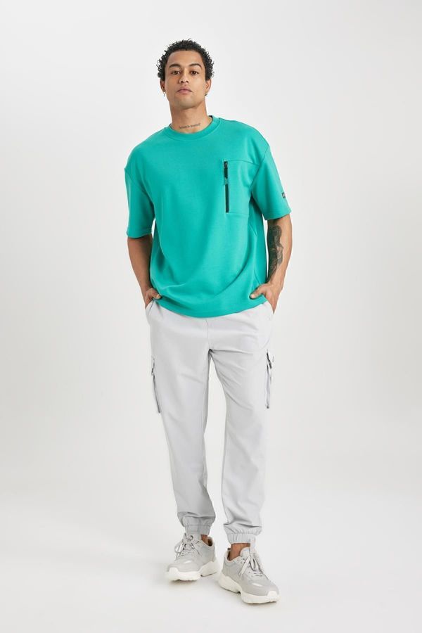 DEFACTO DEFACTO Fit Standard Fit Cargo Pocket Woven Sports Jogger Sweatpants