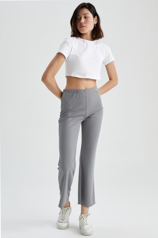 DEFACTO DEFACTO Flare High Waist Trousers