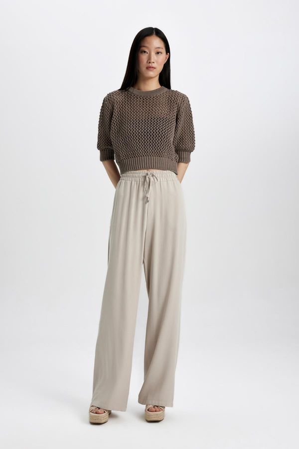 DEFACTO DEFACTO Florida Pocket High Waist Wide Leg Belmando Basic Pants