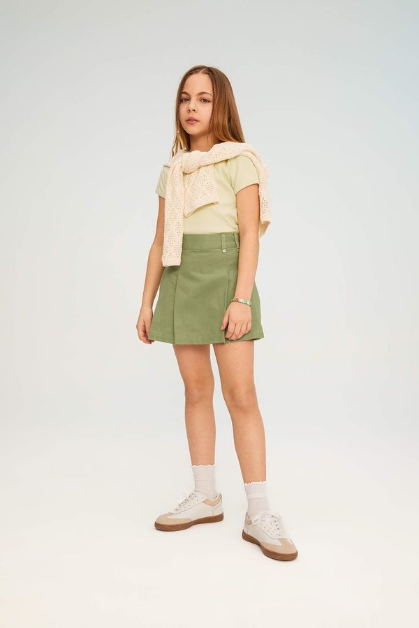 DEFACTO DEFACTO Girl Gabardine Regular Fit Skirt