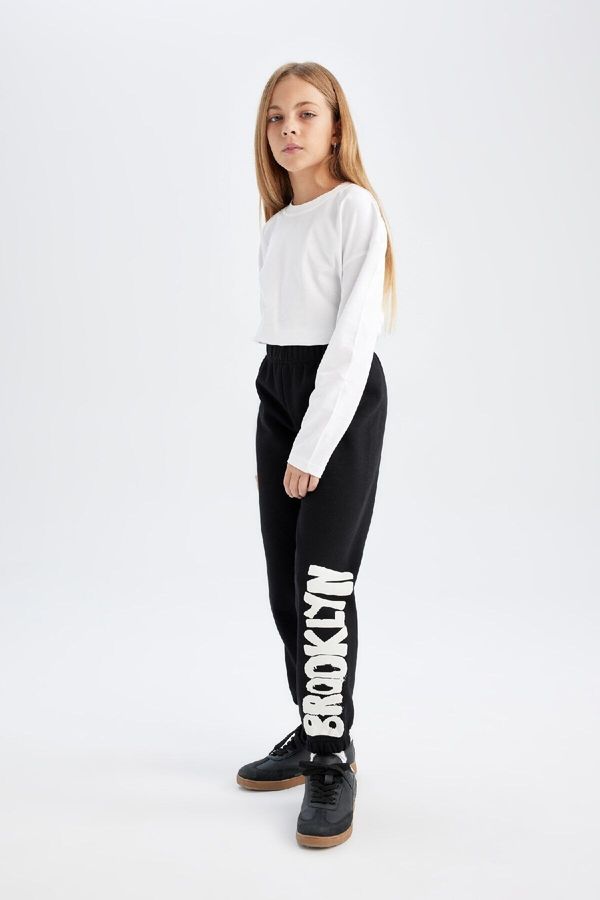 DEFACTO DEFACTO Girl Printed Jogger Sweatpants