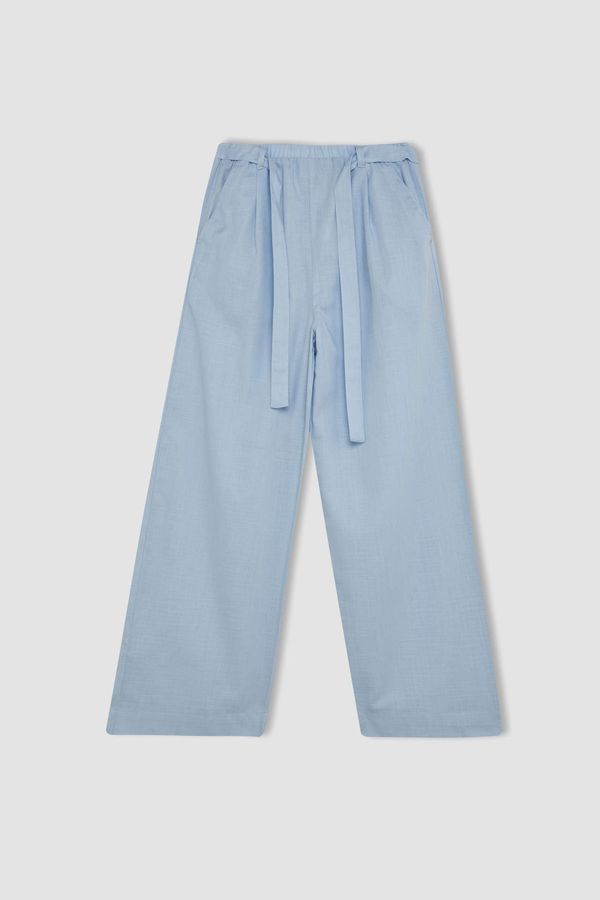 DEFACTO DEFACTO Girl Wide Leg Cotton Trousers