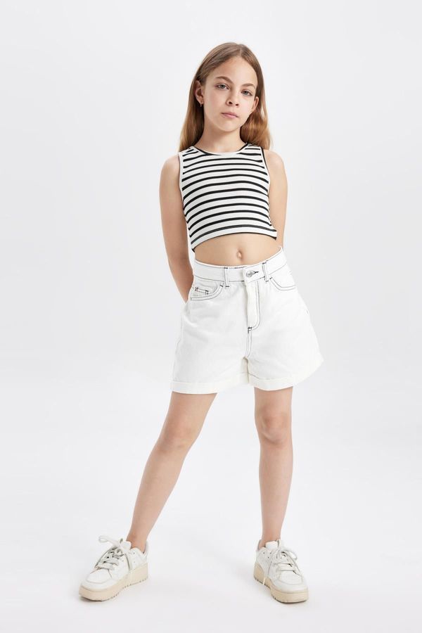 DEFACTO DEFACTO Girls' Cotton Shorts