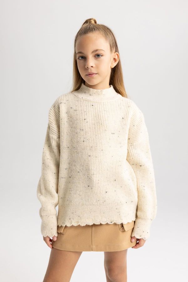 DEFACTO DEFACTO Girl's Crew Neck Sweater