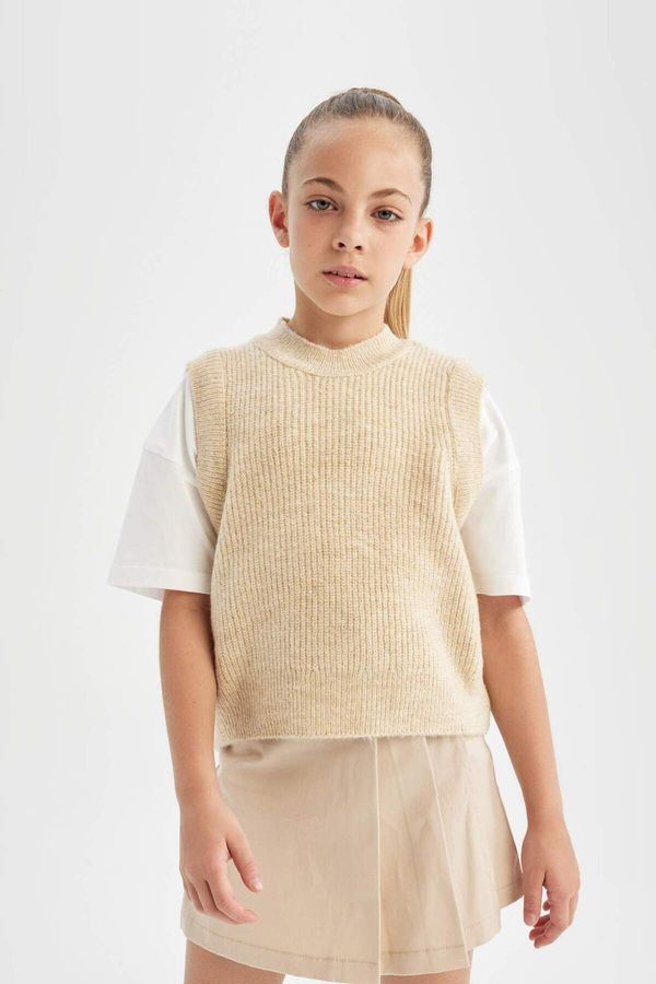 DEFACTO DEFACTO Girl's Crew Neck Sweater