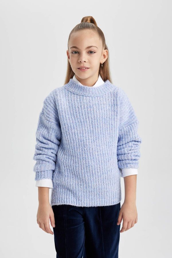 DEFACTO DEFACTO Girl's Crew Neck Sweater