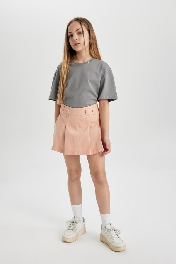 DEFACTO DEFACTO Girls' Gabardine Short Skirt