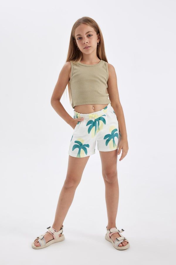 DEFACTO DEFACTO Girl's Patterned Shorts