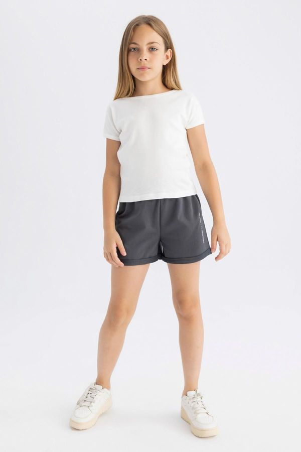 DEFACTO DEFACTO Girl's Printed Shorts