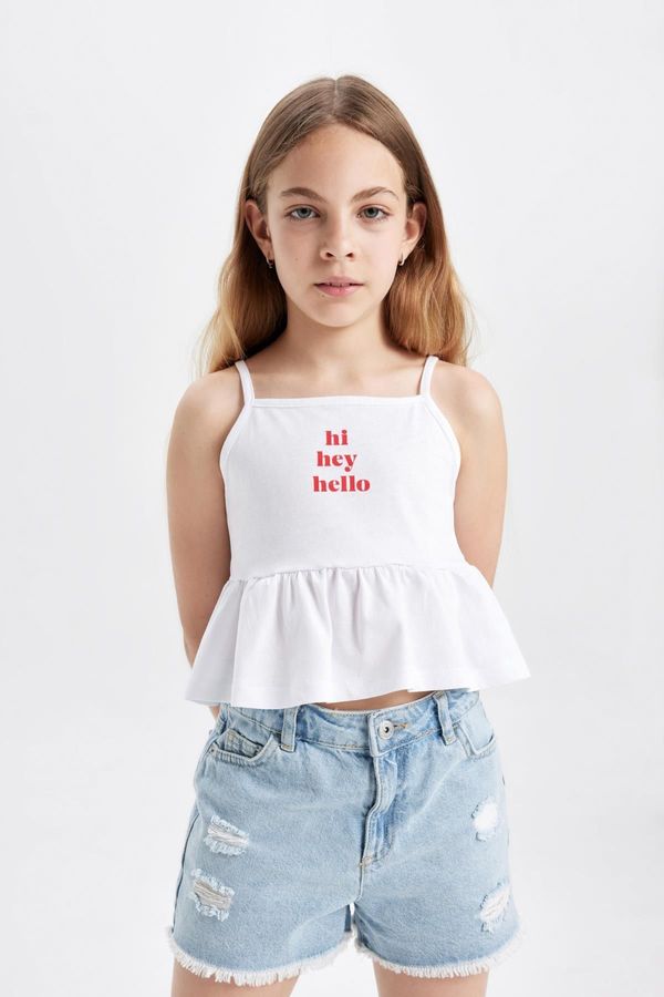 DEFACTO DEFACTO Girl's Printed Undershirt